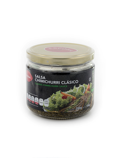 Ensalada de garbanzo con chimichurri