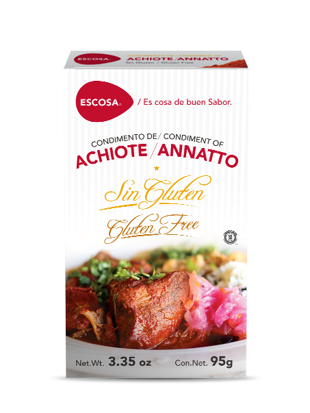 Achiote sin gluten