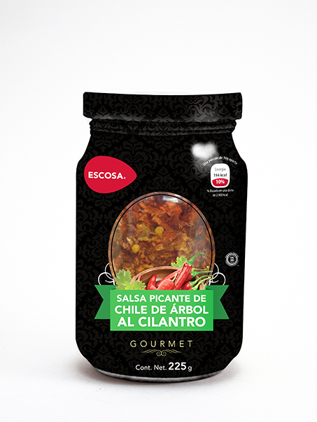 Salsa de Chile de Árbol al Cilantro